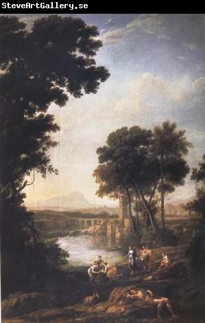 Claude Lorrain The Finding of the Infant Moses (mk17)